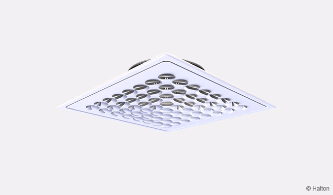 Halton Jaz JSC – регулируемый насадочный диффузор