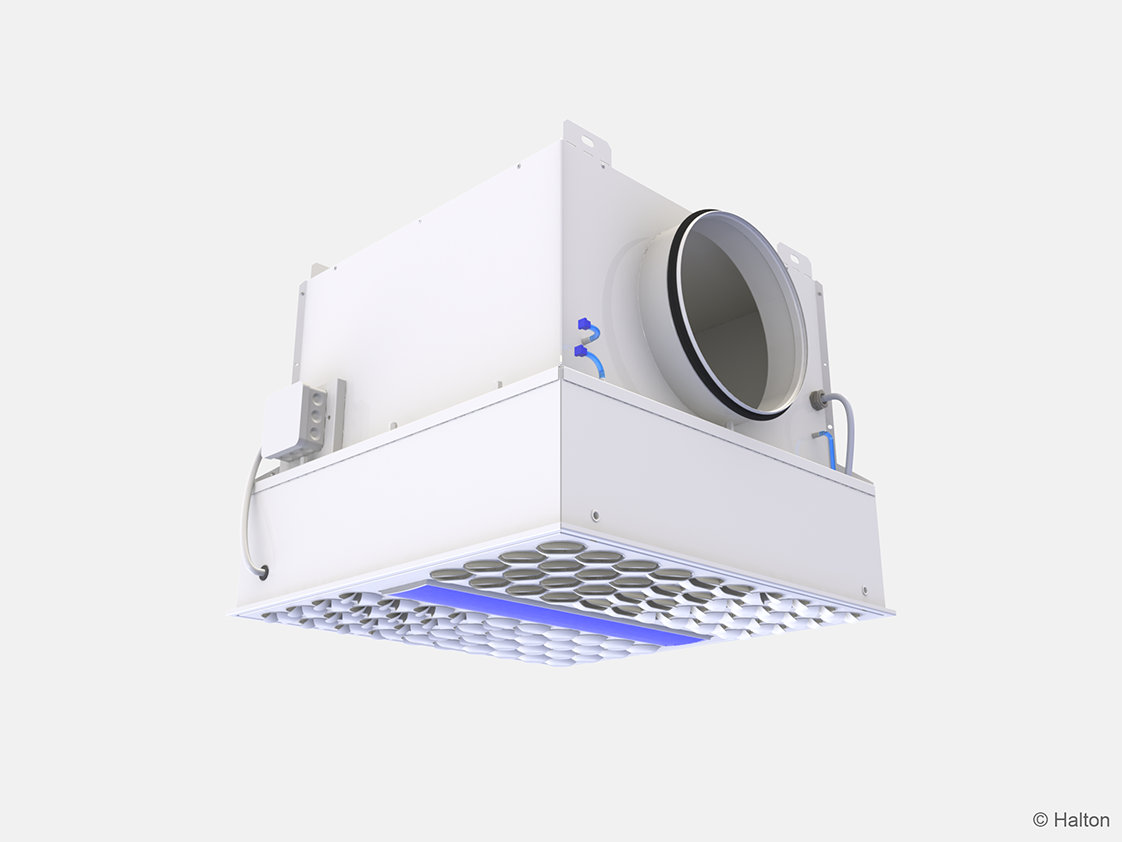 HEPA-диффузор Halton Vita VHR с УФ-дезинфекцией