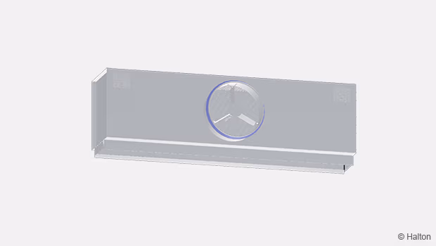Halton PLL – шумопоглощающий диффузор для выравнивания воздушного потока
