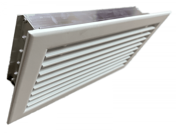 Линейная решетка РЭД-ЛР-КРВ с клапаном расхода воздуха