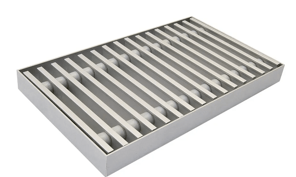 Напольная алюминиевая вентиляционная решетка РЭД-POL