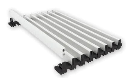 Напольная рулонная гибкая решетка для конвекторов РЭД-POL-SPL