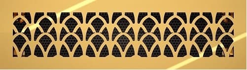 Напольная декоративная решетка для радиатора