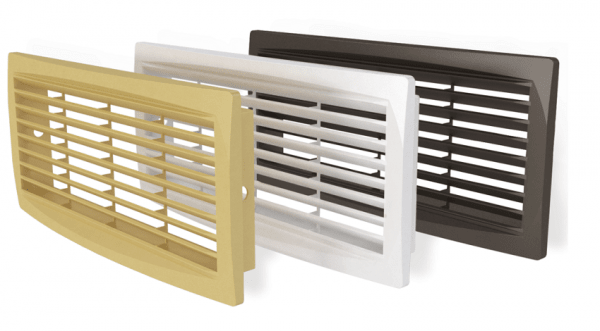 Переточная дверная решетка пластиковая 3013,5ДП