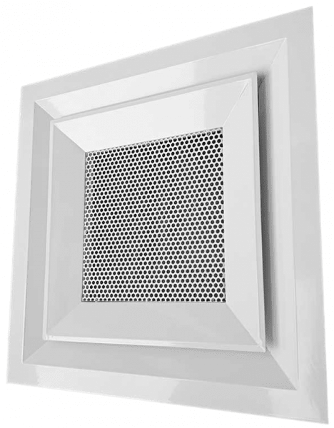 Перфорированный потолочный диффузор РЭД-4ПР-ПФ