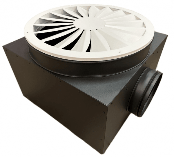 Вихревой потолочный диффузор комфортный TDF круглая