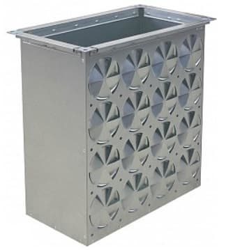 Воздухораспределитель эжекционный панельный штампованный