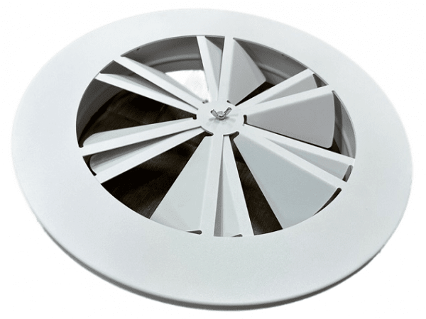 Круглый вихревой диффузор