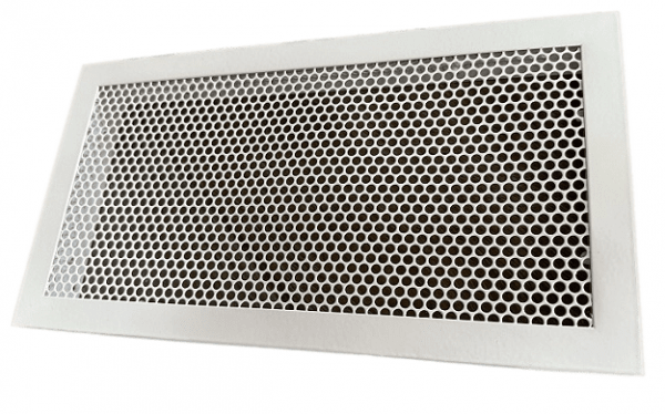 Перфорированная вентиляционная решетка с узкой рамкой РЭД-ПФ18