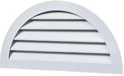 Арочное слуховое окно полукруглое РЭД-АР4