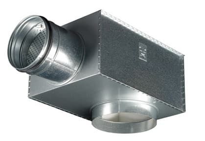 Адаптер для потолочных диффузоров с круглым входом и выходом