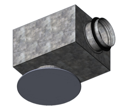 Адаптер для потолочных диффузоров РЭД-DIZ