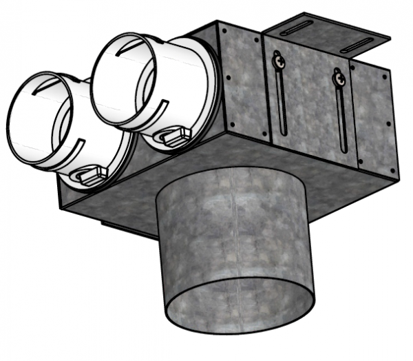 Вентиляционная камера статического давления РЭД-VRP