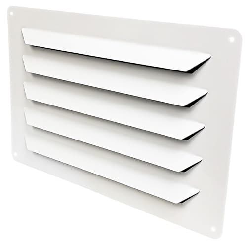 Защитная решетка декоративная плоская жалюзийная РЭД-РКДМ-плоская