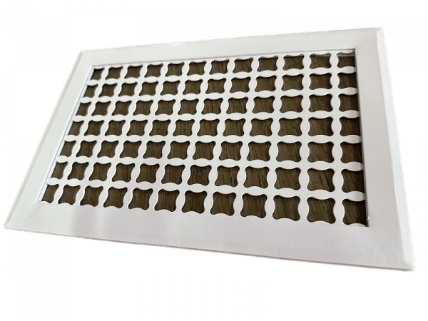 Декоративная вентиляционная решетка с алюминиевой рамкой