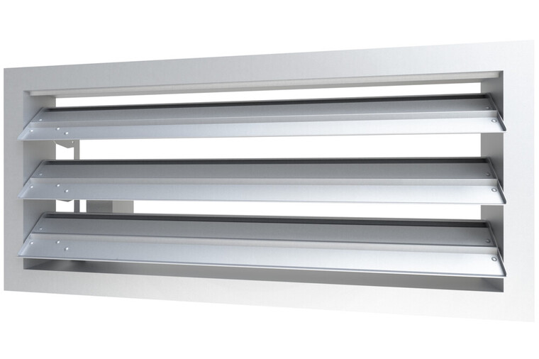 AIRO-RK(100) наружная вентиляционная решетка-клапан