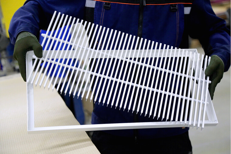 Напольная блочная вентиляционная решетка AIRO-FBY(13.5)