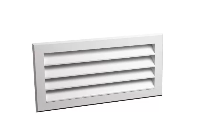 Простая наружная декоративная решетка Г-ПРНД