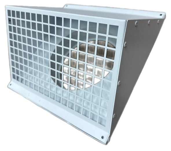 Наружная решетка РЭД-IGC-Visor с высоким живым сечением