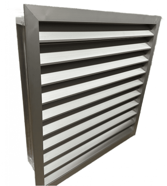 Наружная регулируемая решетка с электроприводом