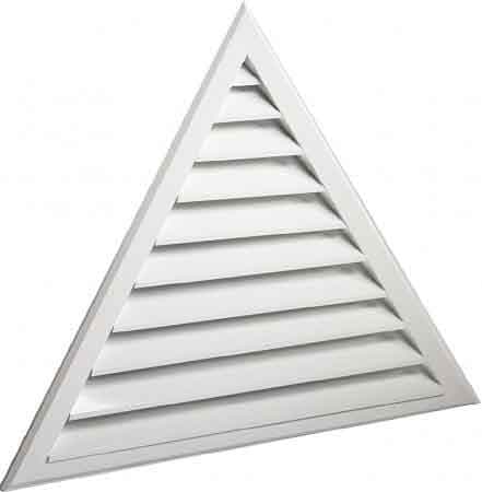 Решетка треугольная с декоративной рамкой РЭД-НТ29