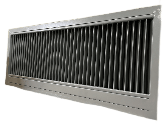 Фасадная вентиляционная решетка РЭД-КУ-СП с водоотводящим поддоном