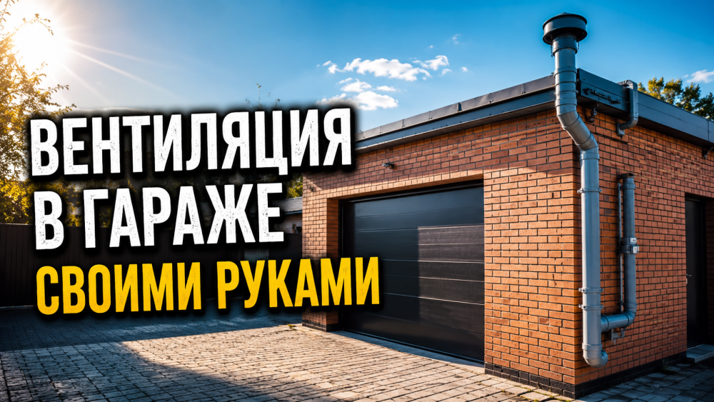 Как сделать вентиляцию в гараже своими руками: схемы и устройство вытяжки
