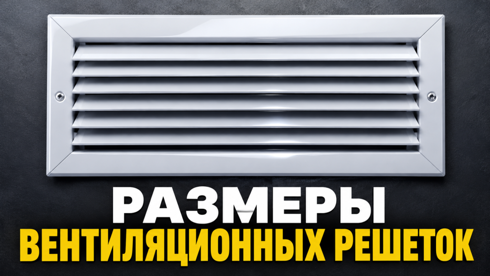 Размеры и виды вентиляционных решеток: как выбрать подходящую
