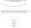 Чертех Радиусная линейная решетка РАЛ1/РАЛ2