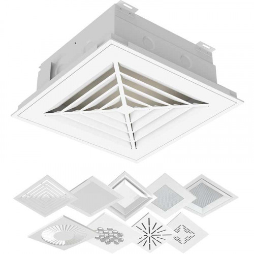 Блоки для фильтров высокой эффективности с круглым патрубком и торцевым подводом ВБ-С