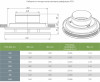 Чертех Круглый перфорированный диффузор PCA аналог Lindab