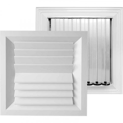 Потолочный диффузор с клапаном 2ПР-Р