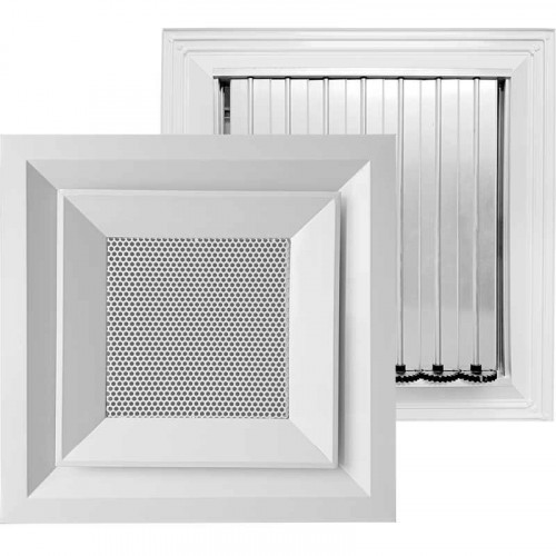 Диффузор потолочный перфорированный с клапаном 4ПП-Р