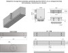 Чертех Щелевая решетка со съемным жалюзийным полотном Airline-LS