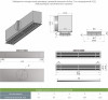 Чертех Решетка для скрытого монтажа Airline-T
