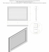Чертех Накладная регулируемая решетка однорядная РАГ-РН